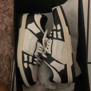 Amiri black and white sneakers